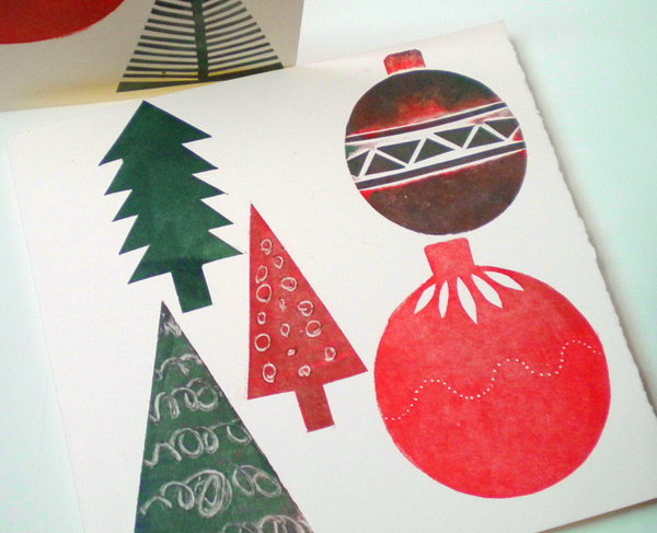 231126p|26th November 2023|Cut and Print Christmas Cards Afternoon Taster