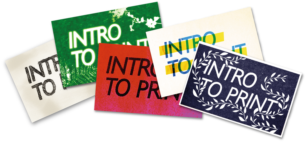 230905p|5th September - 10th October 2023|Introduction to Print Six Week Tuesday Evening Course
