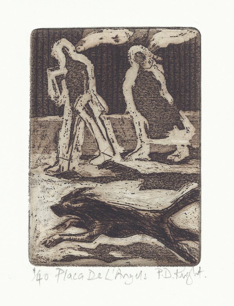 Peter Knight, Placa De l'angel