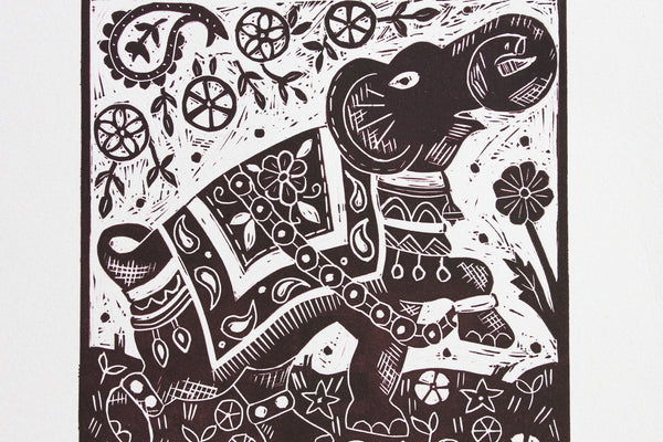 190413|13th April|Introduction to Linocut