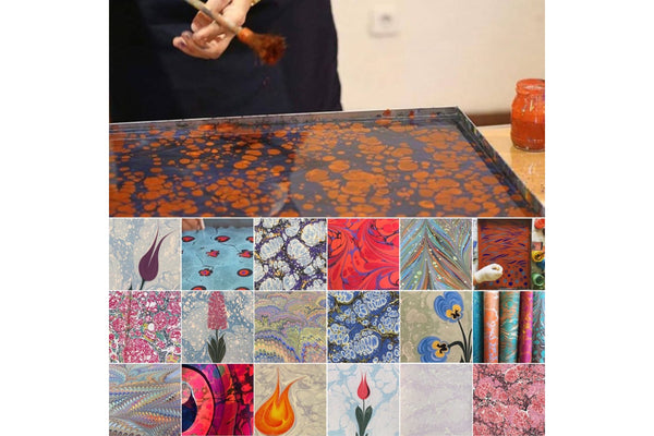 190706|6th & 7th July|The Art of Traditional Dye Making and Paper Marbling