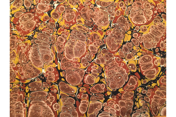 191027|27th October|Marbling onto Paper and Fabric