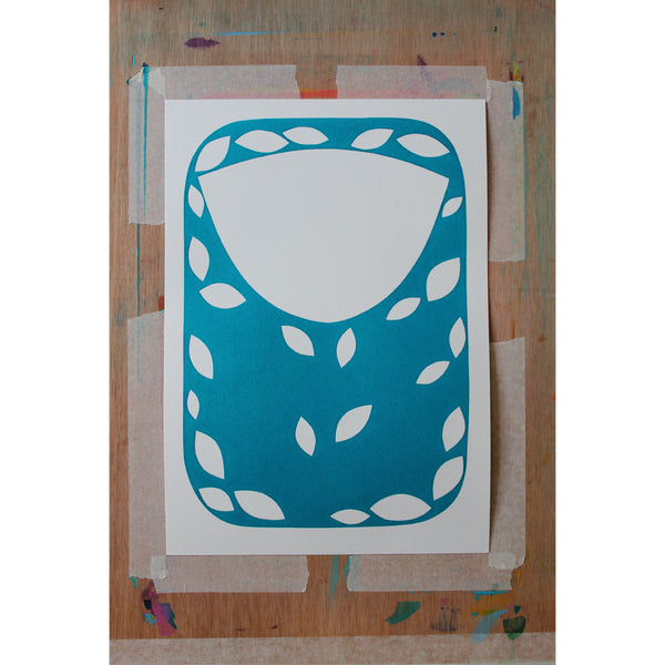 210821|21st August|Screenprinting with Hand Cut Stencils