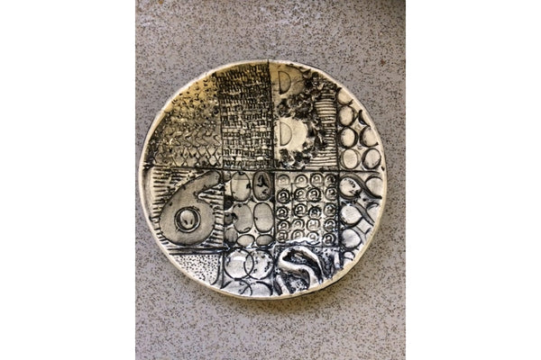 191201|1st December|Relief Decoration onto Clay